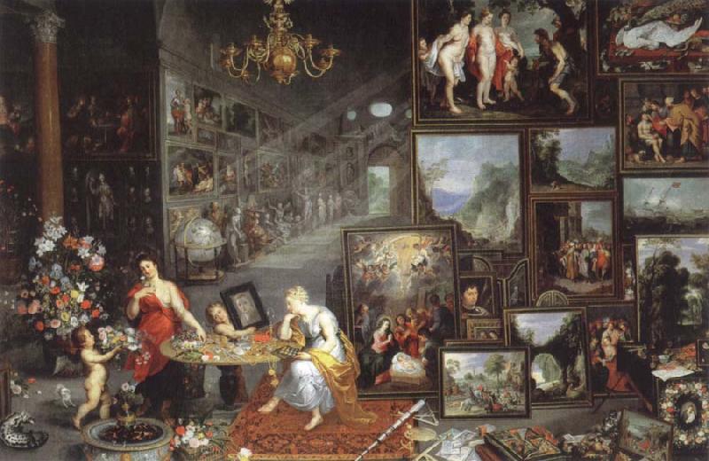 Jan Brueghel The Elder allegory of sight China oil painting art